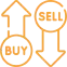 Buy and sell icon